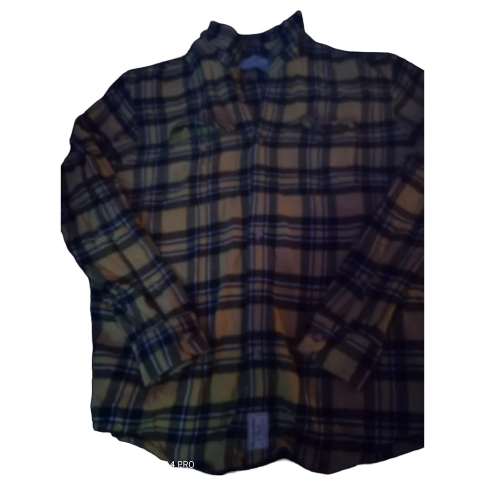 Abercrombie And Fitch Flannel yellow black - Picture 5 of 7